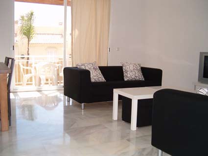 Three bedroom apartment to rent Anoreta golf Costa del Sol - Lounge / Diner