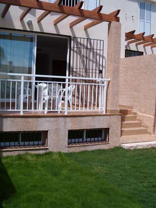 Three bedroom apartment to rent Anoreta golf Costa del Sol - Terrace & Garden