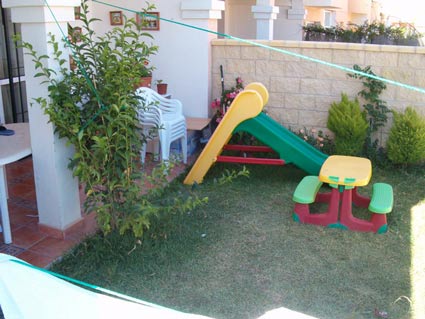 Three Bedroom Golf Course Property For Sale ANG004 - South Facing Garden & Terrace