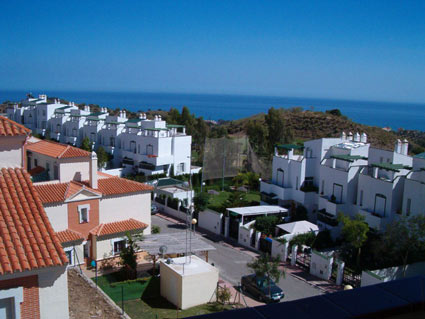 Three Bedroom Golf Course Property For Sale ANG004 - View from Lounge-Diner Terrace