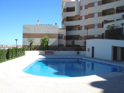 Malaga Apartment Rental, Rincon de la Victoria - Community Swimming Pool