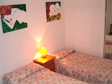 One bedroom apartment to rent Torrox Costa Twin Bedroom One bedroom apartment to rent Torrox Costa Twin Bedroom