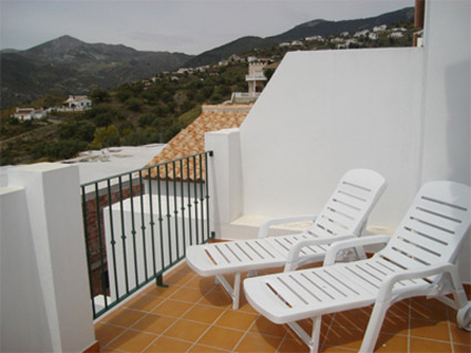 Alcaucin House Rental ref. ALC 002 - Large Balcony Terrace