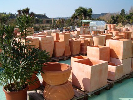 wide selection of pots available
