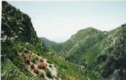 Sierra Tejeda mountains, Nerja