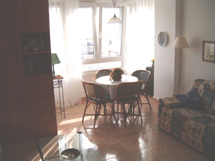 studio apartment to rent Torrox Costa Lounge/Diner